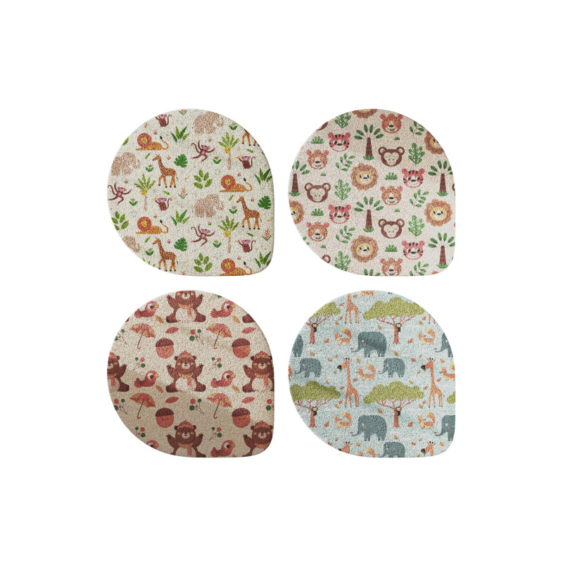 Kids carpet set 16 Model 3D .c4d .max .obj .3ds .fbx .stl .blend 