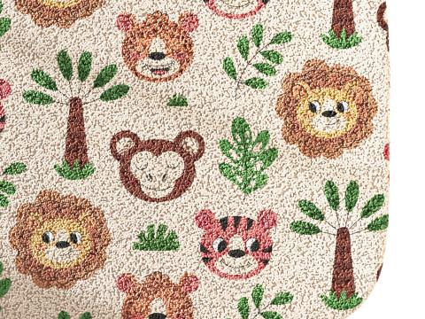 Kids carpet set 16 Model 3D