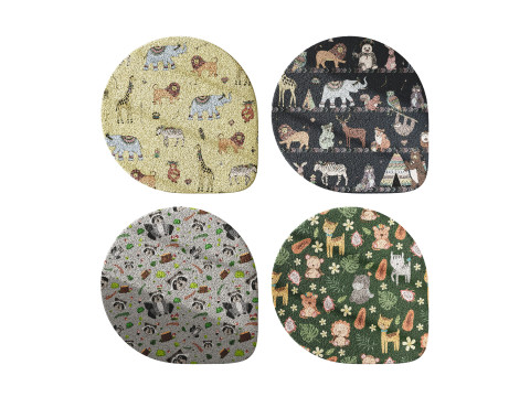 Kids carpet set 17 Modèle 3D