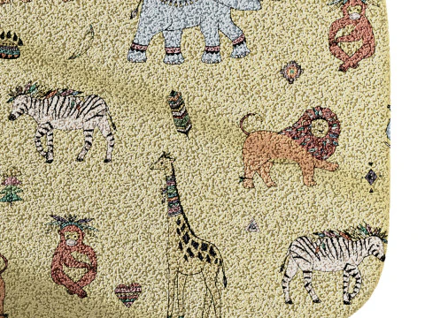 Kids carpet set 17 3D Model