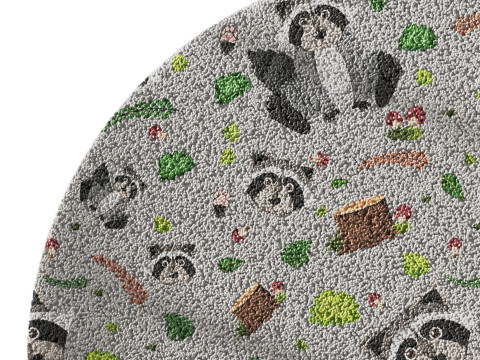 Kids carpet set 17 3D Модель