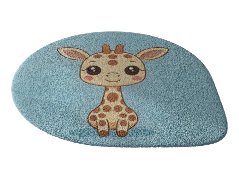 Kids carpet set 18 3D Model