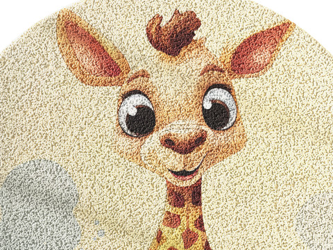 Kids carpet set 18 Modelo 3D