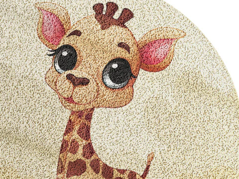 Kids carpet set 18 3D Model