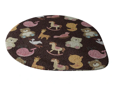 Kids carpet set 19 3D Model