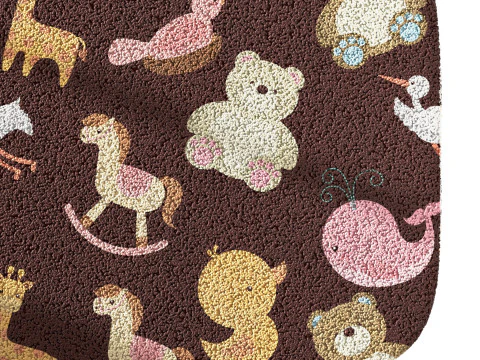 Kids carpet set 19 3D Model