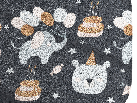 Kids carpet set 19 3D Модель