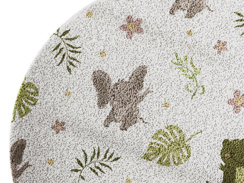 Kids carpet set 19 3D Модель