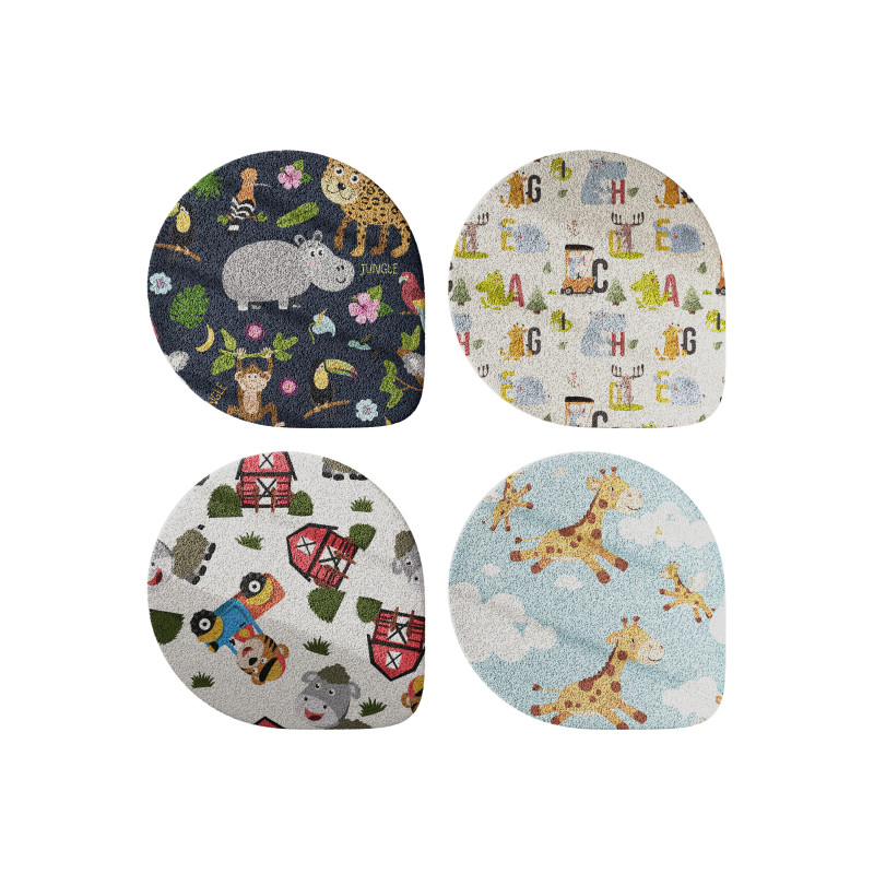Kids carpet set 20 3D 模型 .c4d .max .obj .3ds .fbx .stl .blend 