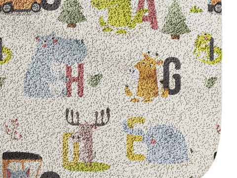 Kids carpet set 20 3D 模型