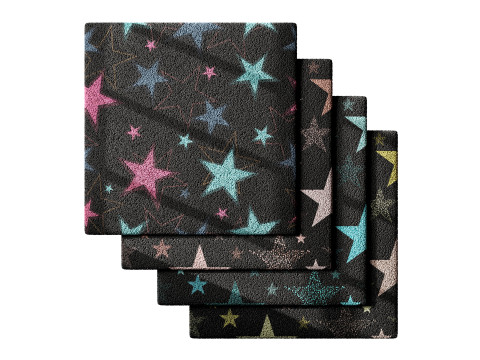 Kids carpet set 22 3D Model