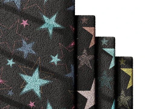Kids carpet set 22 3D Model
