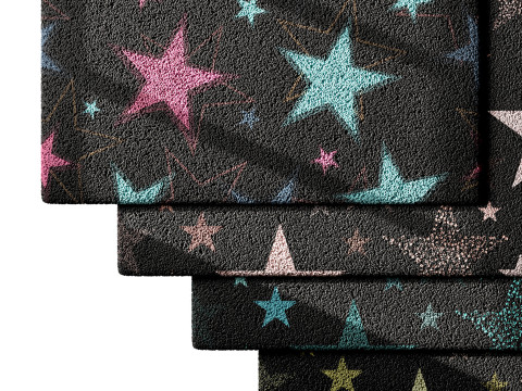 Kids carpet set 22 3D Модель