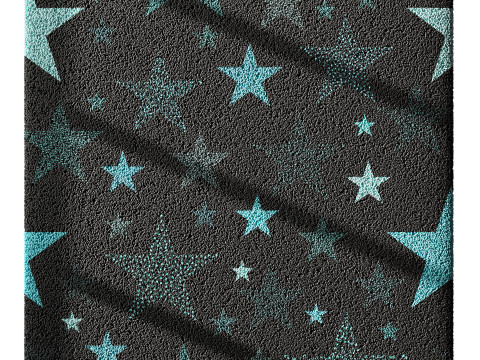 Kids carpet set 22 3D Модель