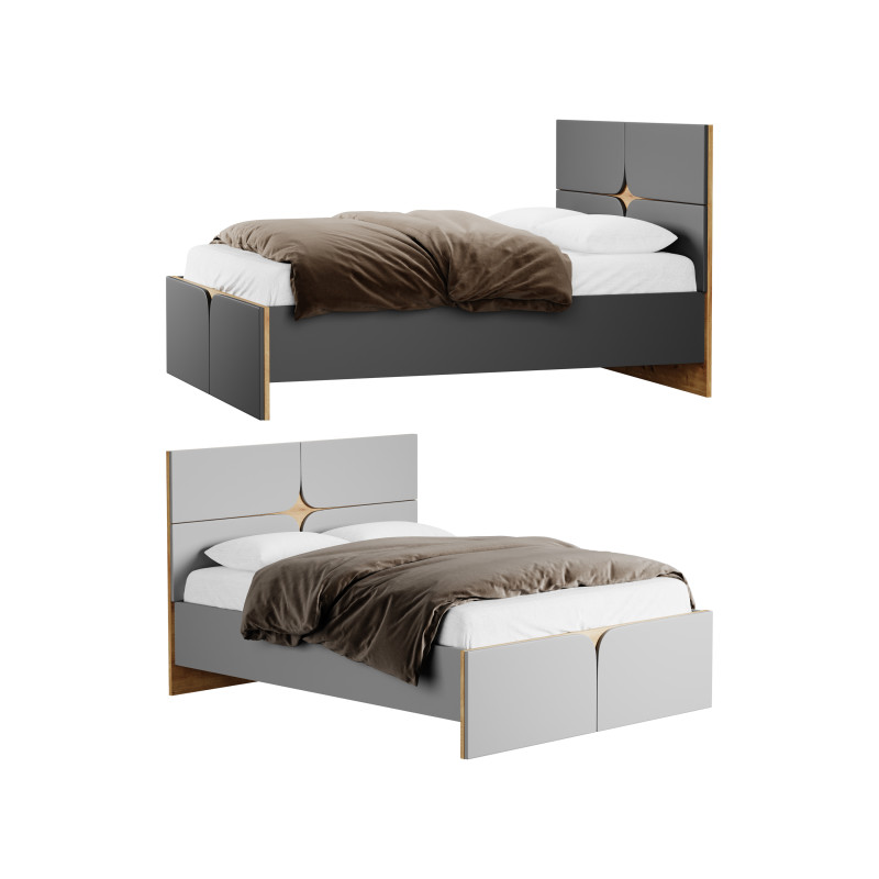 Largo bed KR 001 Modelo 3D .c4d .max .obj .3ds .fbx .stl .blend 