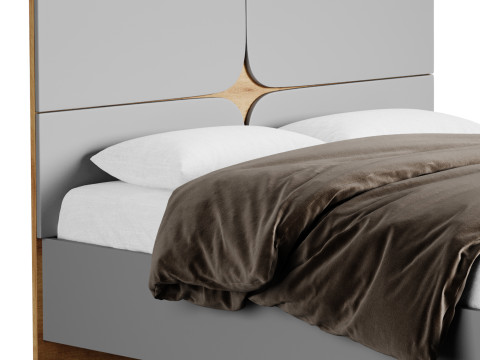 Largo bed KR 001 Modelo 3D