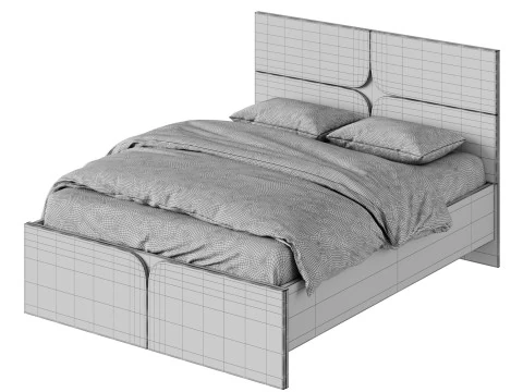 Largo bed KR 001 3D Model