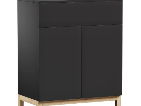 Leons Bedside Table-1 3D Model