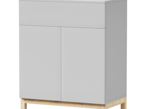 Leons Bedside Table-1 Model 3D