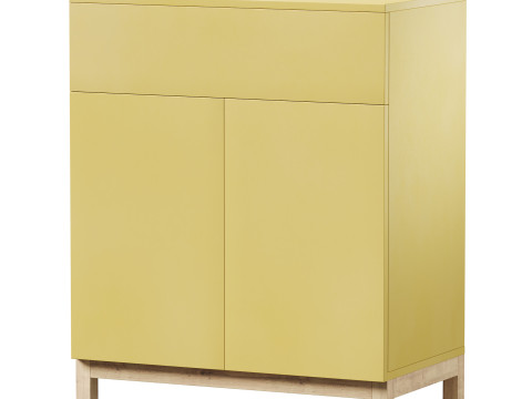 Leons Bedside Table-1 Model 3D