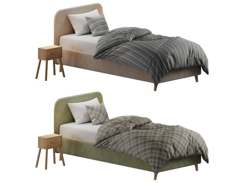 Lightsey bed 120 Modèle 3D
