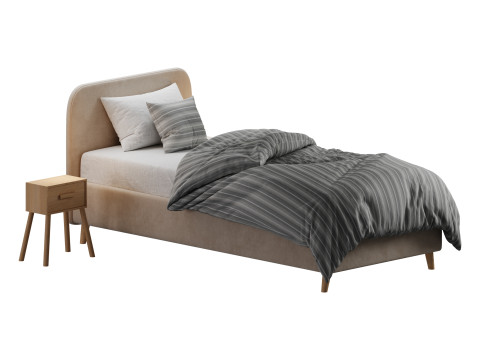 Lightsey bed 120 3D Model