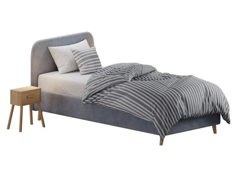 Lightsey bed 120 3D Model