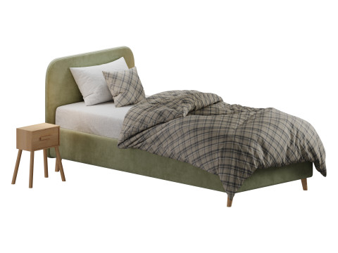 Lightsey bed 120 3D Model