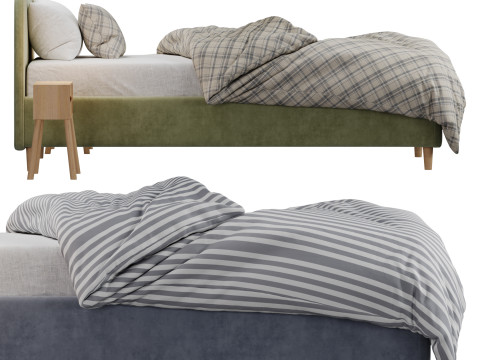 Lightsey bed 120 3D Model