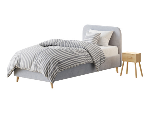 Lightsey bed 120 3D Model