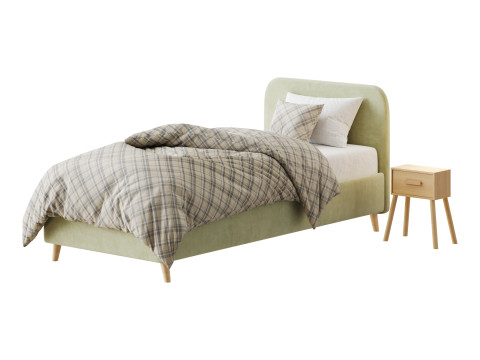 Lightsey bed 120 3D Model