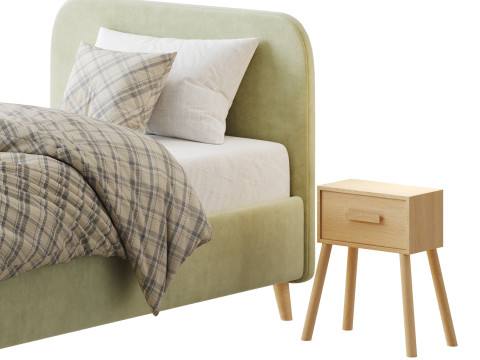 Lightsey bed 120 3D Model