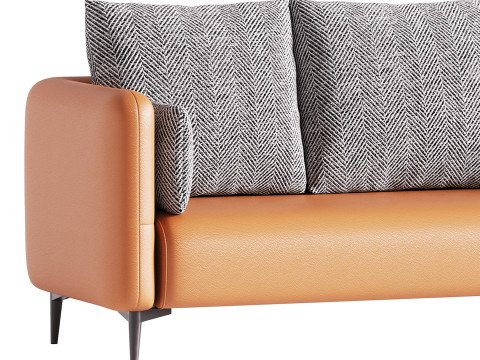 Living Room Sofa 3D Model