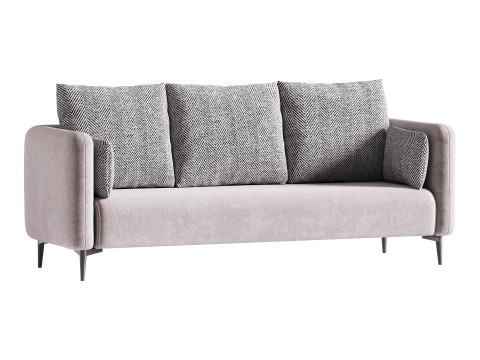 Living Room Sofa 3D Model
