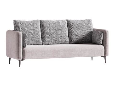 Living Room Sofa 3D Model
