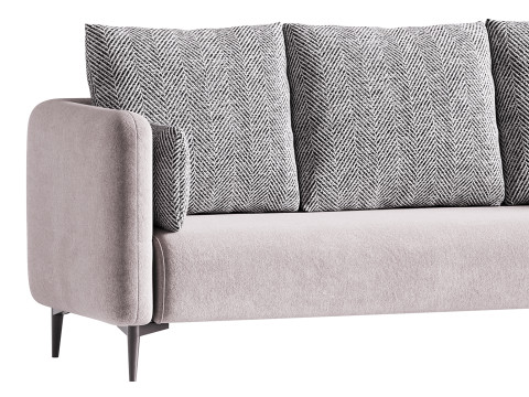 Living Room Sofa 3D Model
