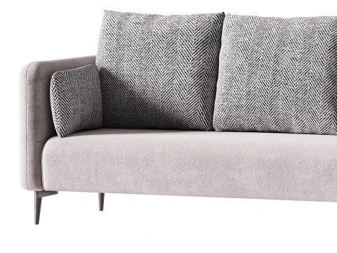 Living Room Sofa 3D Model