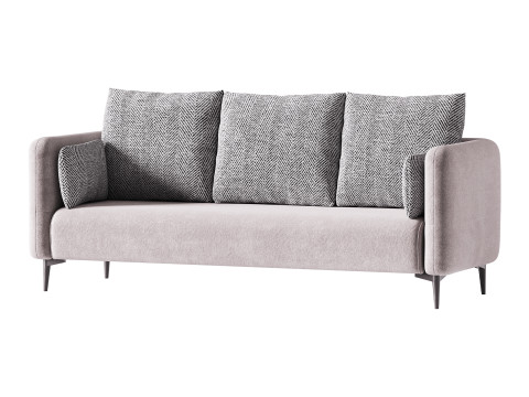 Living Room Sofa 3D Model