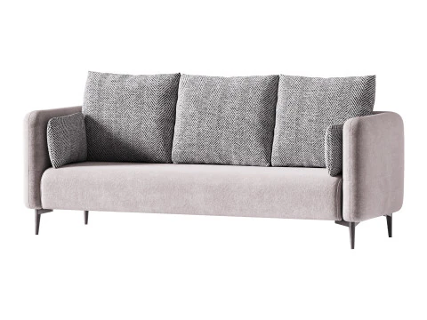 Living Room Sofa 3D Model