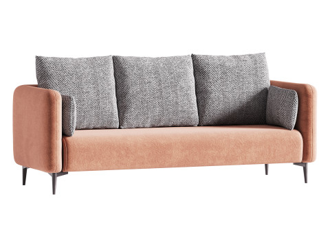 Living Room Sofa 3D Model