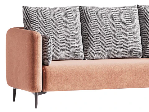 Living Room Sofa 3D Model