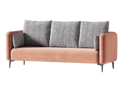 Living Room Sofa 3D Model