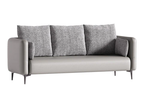 Living Room Sofa 3D Model