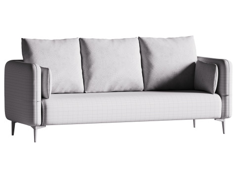 Living Room Sofa 3D Model