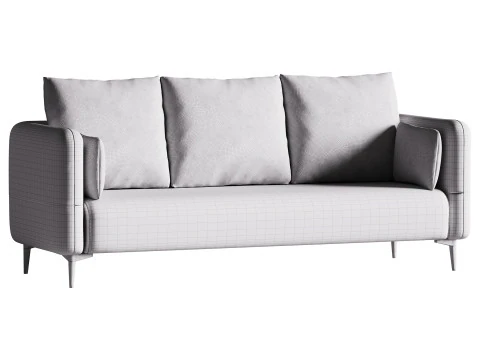 Living Room Sofa 3D Model