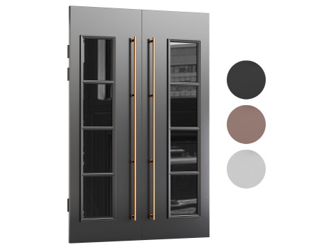 Modern entrance door03 3Dモデル