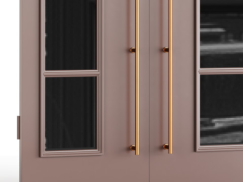 Modern entrance door03 Modelo 3D