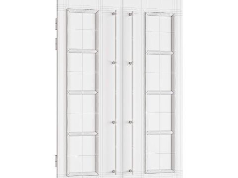 Modern entrance door03 Modelo 3D