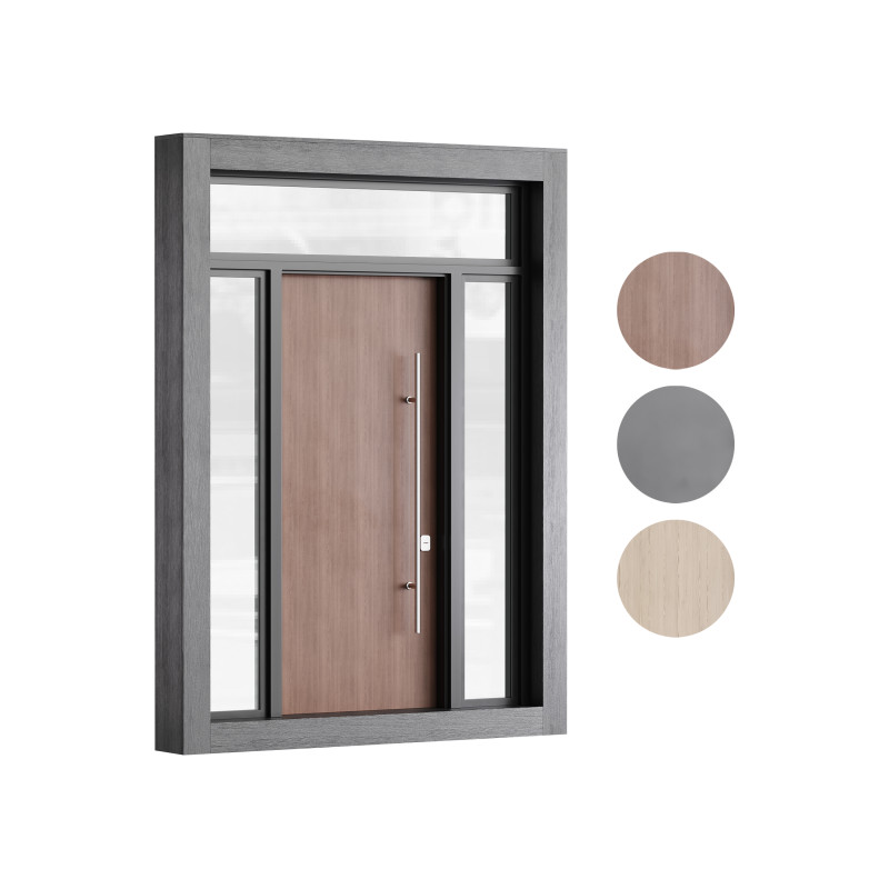 Modern entrance door 04 Modèle 3D .c4d .max .obj .3ds .fbx .stl .blend