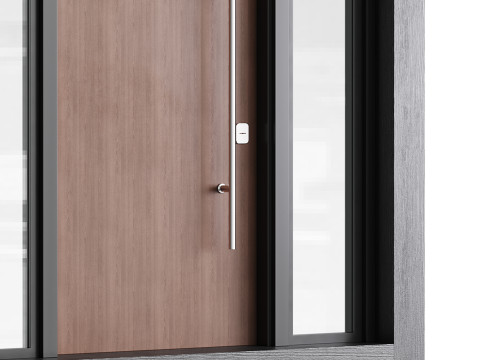 Modern entrance door 04 Modèle 3D